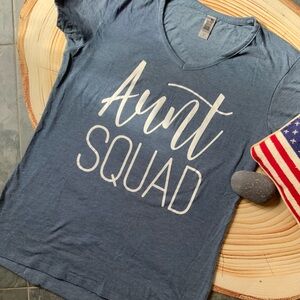 Calling all Aunties! Women’s Fitted Tee - Medium